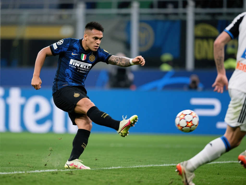 外脚背的魔法！劳塔罗的优雅绽放之夜